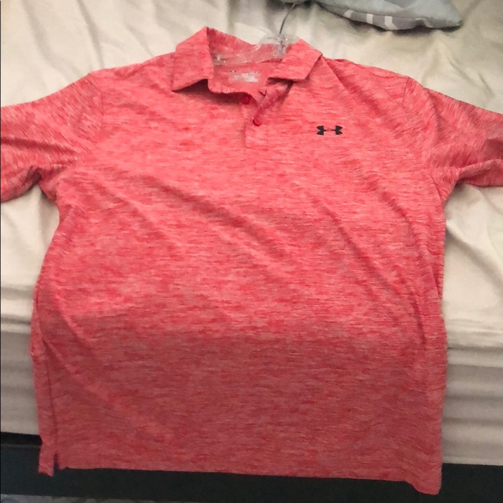 Perfect condition red holding polo